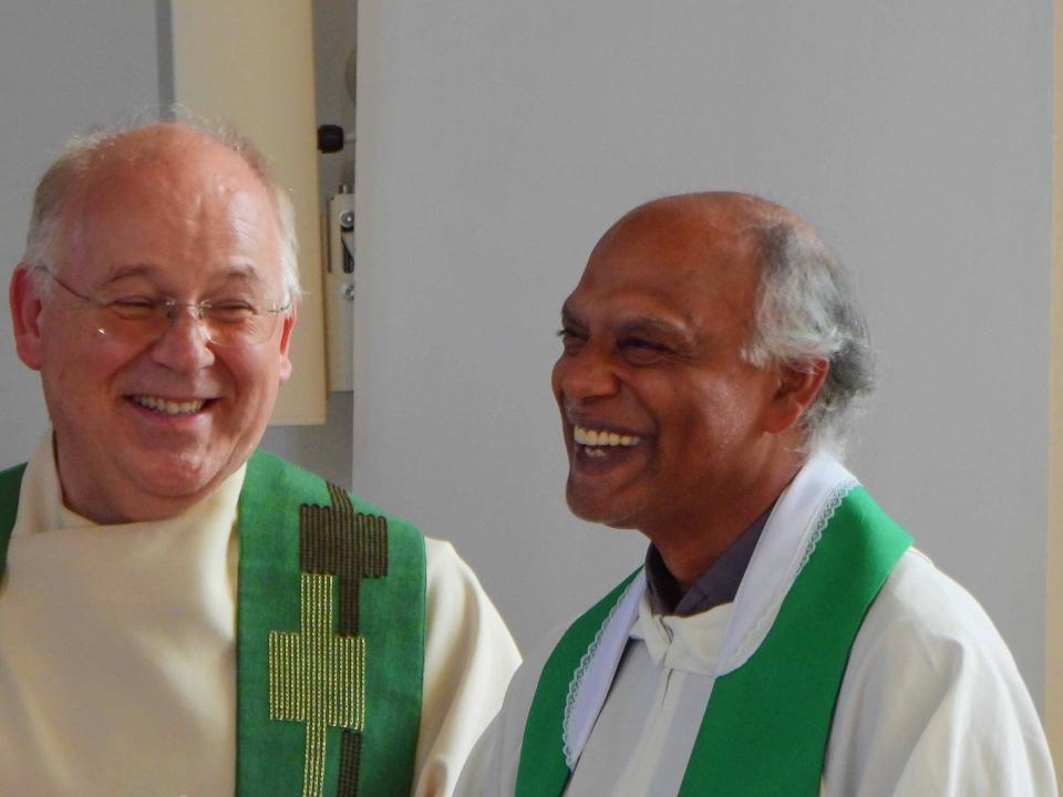 Pfarrer Edwin e Pfarrer Joseph