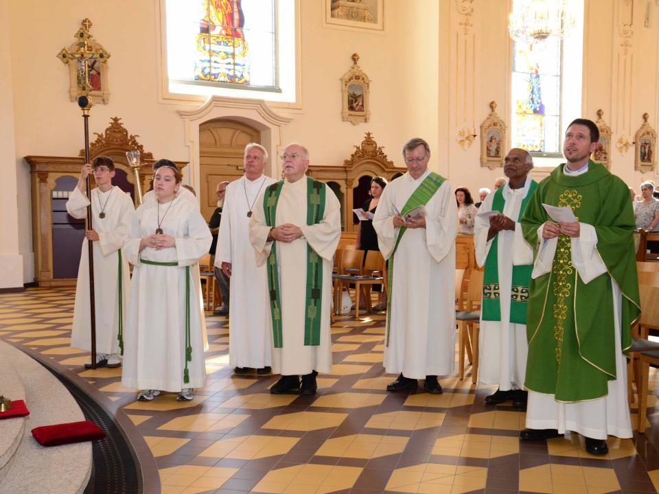I sacerdoti concelebranti